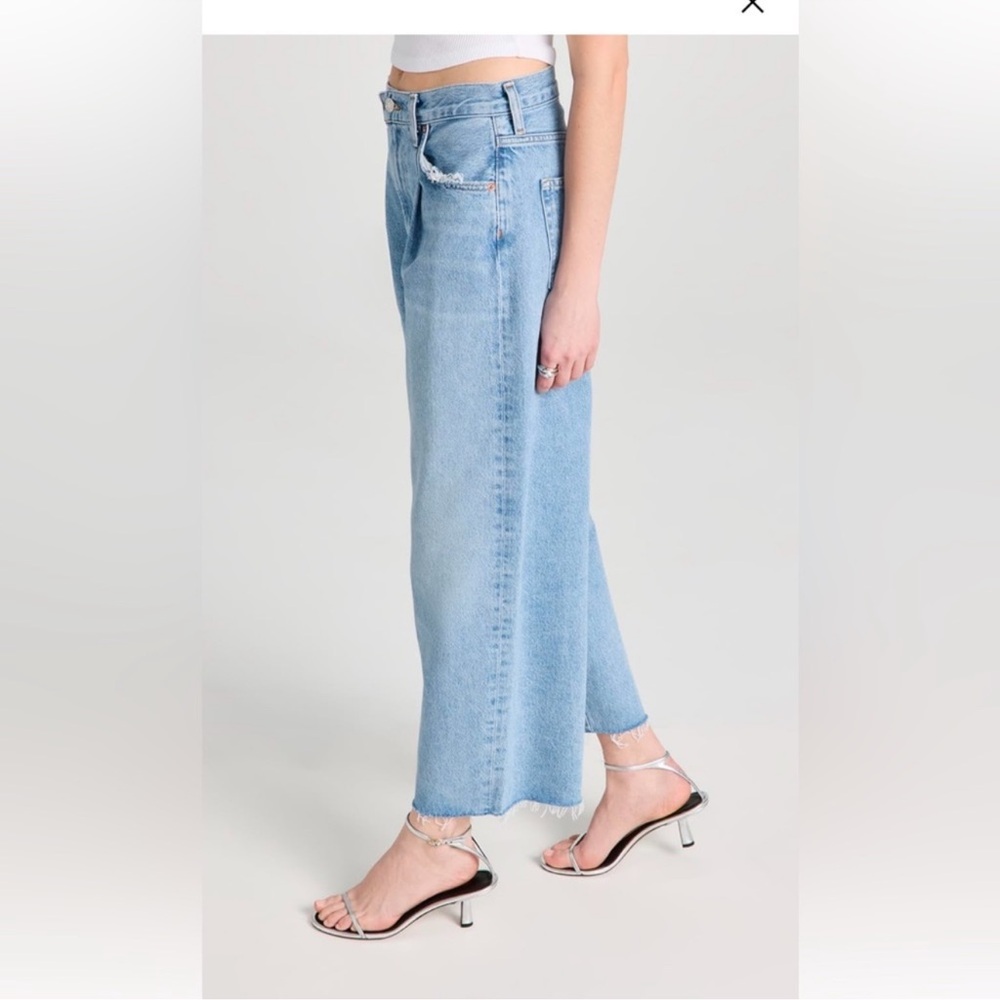 Agolde Light Blue Flare Jeans